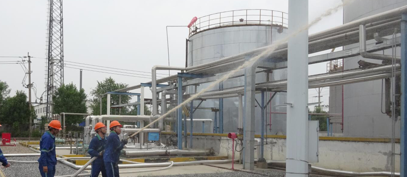 ylzzcom永利总站线路检测公司组织成品罐区物料泄漏火灾、爆炸事故专项应急演练